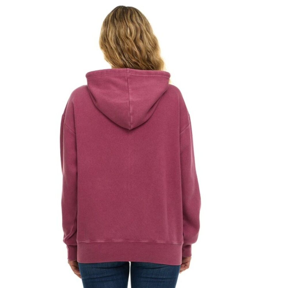 NEW NWT Pinkish Red Sz XS Multi-Patch MICKEY & MINNIE MOUSE Hooded Jacket DISNEY - Picture 7 of 8